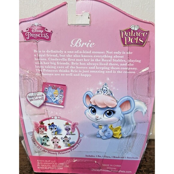 Disney Princess Palace Pets Furry Tail Friends-Cinderella's mouse Brie - SEALED - Picture 7 of 10